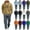 Black-tracksuits men, variant on Mens Fleece Track Suits 2 Piece Set Quarter Zip Drawstring Hoodies and Cargo Sweatpants with Pockets Casual Outdoor Athletic Sets Navy S