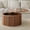 Walnut, variant on Wirrytor Lift Top Coffee Table with Storage, Mid Century Modern Center Table with Hidden Compartment, Solid Wood Square Coffee Table for Small Spaces, Farmhouse Style Oak Finish Lift Top Table