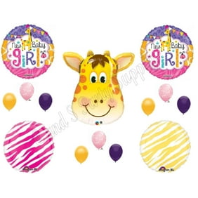 It S A Girl Teddy Bear Baby Bottle Shower Balloons Decoration