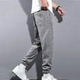 thumbnail image 5 of Vedolay Pants for Men Straight Type Fitness Pants Casual Pants Grey,XL, 5 of 5