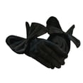 thumbnail image 1 of Guantes de novia para mujer, guantes cortos, accesorios, lavar a mano, brillantes y Negro, 1 of 9