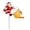 A002- Multicolor, variant on Santa Claus Watering Can Solar Lights with Led String Design, Decorative Yard Art for Garden Pathway, Christmas Outdoor Decorations