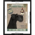 thumbnail image 5 of Art.com Schnauzer, Black, Ice Cream Art Print by Fab Funky, Black Frame Wall Art, 17" x 21", 5 of 5