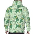 thumbnail image 5 of Hoodies for Men - Cute Dinosaurs in Space Long Sleeve Comfrt Men'S Fashion Hoodies & Sweatshirts, Sweatshirts for Men Hoodies Pullover Clothing Clothes with Pouch, 5 of 7