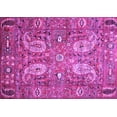 thumbnail image 1 of Ahgly Company Indoor Rectangle Persian Purple Traditional Area Rugs, 5' x 8', 1 of 4
