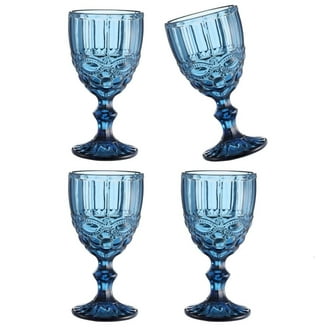 Stemless Wine Glasses Circleware Set Of 4 - Gold Confetti Design, Lead-Free  Glasses For Wine & Cocktails Stemless Champagne Flutes