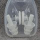 thumbnail image 4 of Tapones para los oídos de silicona para nadar, para surf, para adultos y niños, con protector de oreja impermeable para la nariz, tapones para los oíd blanco Macarena Tapones para los oídos Clip de nariz, 4 of 8