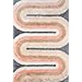 thumbnail image 3 of Momeni RETRORET-2PAS2030 Novogratz Retro Collection Retro Wave Shag Area Rug, 2 ft. x 3 ft. - Pastel, 3 of 4