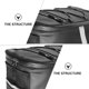 thumbnail image 2 of Bolsa para asiento trasero de bicicleta de montaña, impermeable, 9 l, 2 of 5