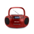 thumbnail image 2 of Reproductor portátil de CD y casete Emerson tipo boombox con AM/FM y AUX, 2 of 8