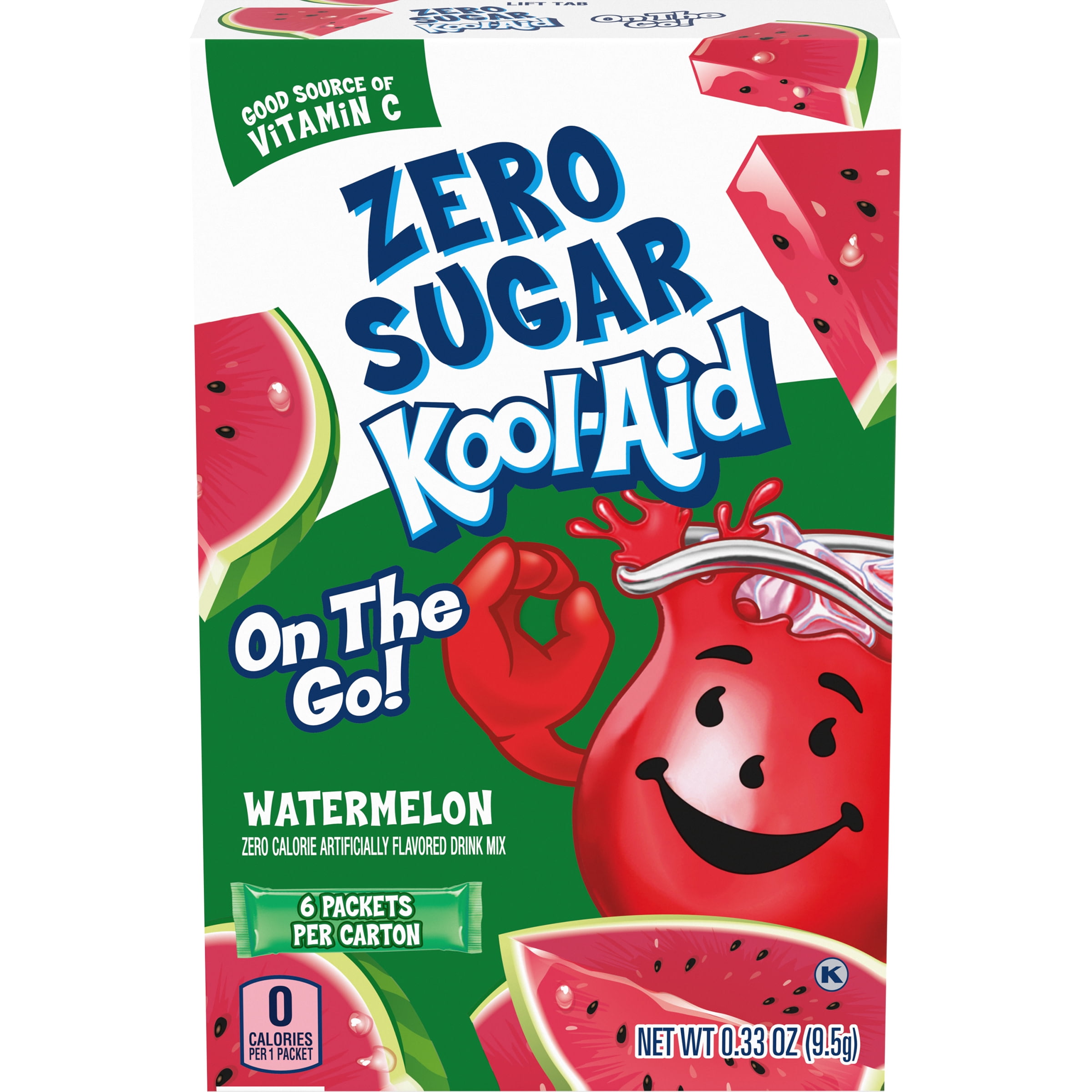 KoolAid Watermelon Zero Sugar Artificially Flavored Powdered Soft