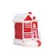 thumbnail image 5 of Mini Casa de Nieve Navideña Perfecl Decoración Escultura de Resina 8x6x5 cm, 5 of 8
