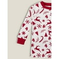thumbnail image 3 of Little Star Organic Baby and Toddler Unisex, Boy, Girl Christmas Pajama Set, 2 Pc, Size 12M-5T, 3 of 10