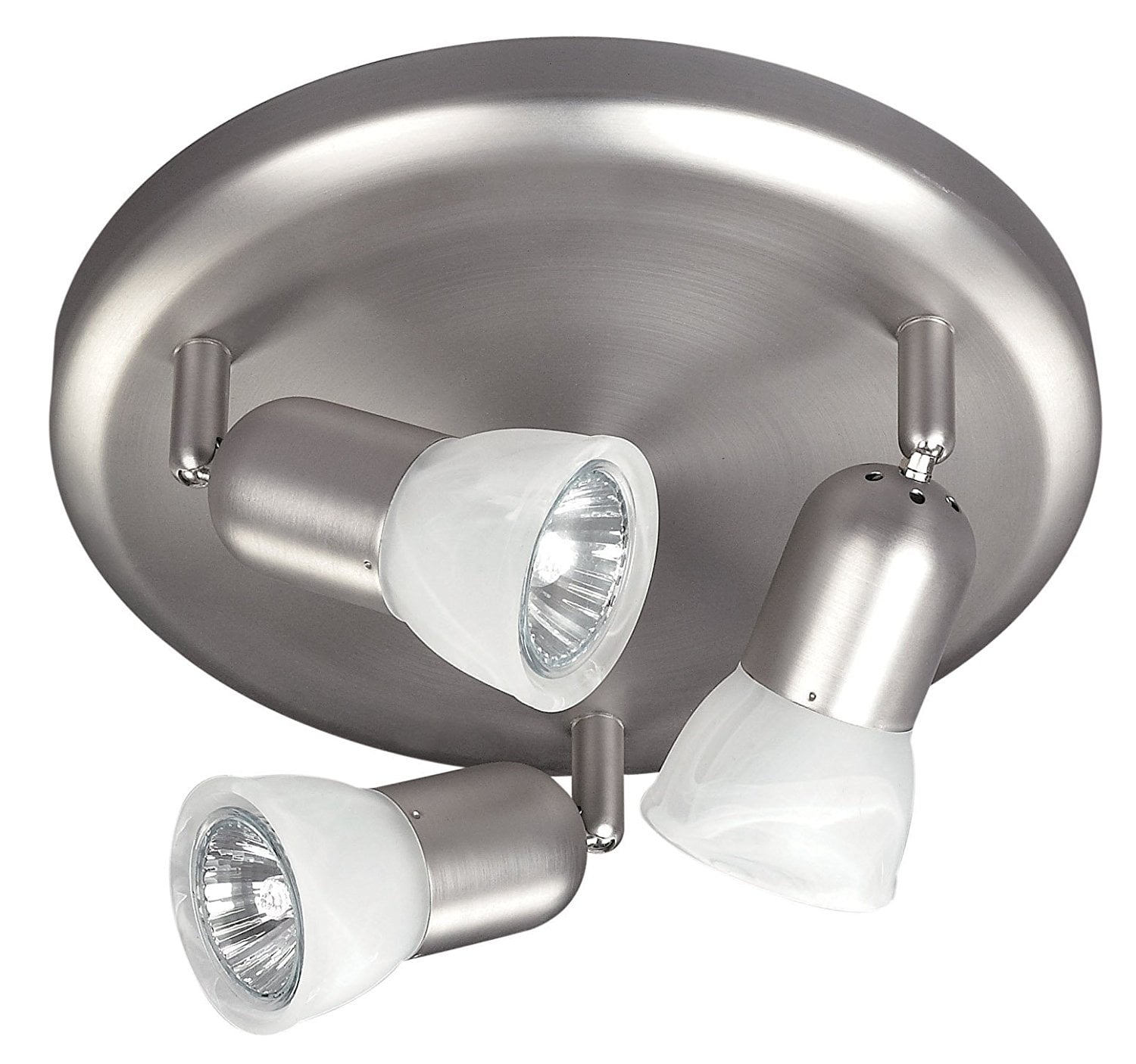 Ltd Icw356a03bpt10 James 3 Bulb Ceiling Wall Light Brushed Pewter By Canarm Ship From Us Walmart Com