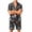 Black #20, variant on DORKASM Halloween Matching Pajamas for Men Pj Sets Bat Pumpkin Print Button Down Sleepwear Yellow M