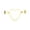 C, variant on Craft Tools Round Metal Wax Seal Mold 1 Inch Heat-Resistant Reusable for Wedding Invitations Envelopes Cards Packaging Decoration