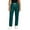 Green, variant on Mlqidk Med Couture Scrubs Women Elastic Waist Straight Leg Jogger Scrubs Pants with Pockets Soft Lightweight Stretch Cargo Pant Black XL