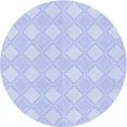 thumbnail image 1 of Ahgly Company Indoor Square Patterned Lavender Blue Area Rugs, 3' Square, 1 of 6