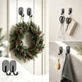 thumbnail image 3 of Magnetic Wreath Hanger, 2 Pack Heavy Duty Magnets with Hook for Cruise | Refrigerator, Christmas Decoration Magnetic Hooks for Metal Front Door, Cruise Hook Hanger for Hanging Cabins Grill Coat, 3 of 6