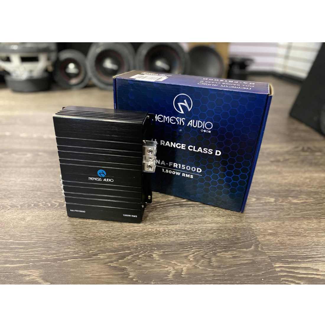 Nemesis NAFR1500D 1500 Watts 1CH FullRange Class D Amplifier