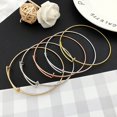 thumbnail image 3 of 60 Pcs Expandable Bangle Bracelets Adjustable Wire Bracelets, Adjustable Wire Blank Bangles for Jewelry DIY Making，4 Colors，Best gifts for ladies, 3 of 7