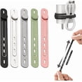 thumbnail image 5 of Silicone Cable Ties Headphone Organizer Reusable Multi-Purpose Cable Management for Home Office Travel with Easy Fastening and Widely Applicable, 5 of 5