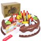thumbnail image 1 of Relájate, amor, juego de juguetes de pastel de cumpleaños, 37 piezas, simulación de alta simulación, juego de pastel de fiesta de cumpleaños, juego de pastel de cosplay para niños de 3 años en, 1 of 8