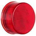 thumbnail image 5 of ECCPP QTY(4) Truck Trailer Waterproof 2" Red 9 LED Round Side Marker Clearance Light 12V w/Rubber Mounting Grommet and Pigtails, 5 of 5