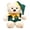 H, variant on LXGGDDO Christmas Teddy Bear Stuffed Animal - Adorable Xmas Plush Toy with Hat and Scarf - Soft and Cuddly Winter Companion for Kids and Seniors - 10 inch