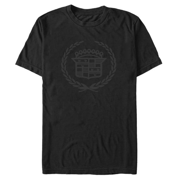 Men's General Motors Cadillac Logo Graphic Tee Black X Large