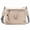 beige, variant on Large Crossbody Bags for Women Multi Pocket Leather Crossbody Purse Designer Shoulder Bag Adjustable Strap Everyday Travel Handbag