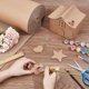 thumbnail image 3 of Single Face Corrugated Cardboard Roll for Packing Storage DIY Craft Camel 300x2.8mm 10m/pc, 3 of 9
