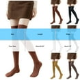thumbnail image 5 of ktowifly Womens Knee High Socking Thermal Warm Thick Winter Solid Color Trendy Socks for Cold Weather, 5 of 5