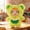 Green, variant on Plush Doll/Toys - Cute Kawaii Figurine With Expressive Eyes & Fluffy Ears | Compact Desktop Decor For Birthday Party Decorations, Halloween/Easter Gifts, Available In Multiple Colors,