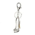 thumbnail image 1 of High Heel Shoe Keychain Crystal Purse Car Key Chain Rhinestone Key Chain Girl Bag Decorative Keyring Alloy Keyring, 1 of 6