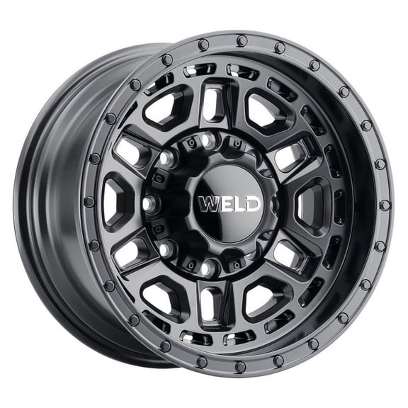 Weld Crux Wheels 20x9 Satin Black 6-Lug