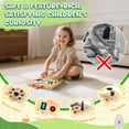 thumbnail image 4 of Tablero de Actividades Montessori de Madera MoKo con LED y Música, 4 of 8