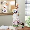 thumbnail image 3 of Fitz and Floyd Jardin Rabbit Female Earthenware Decorative Figurine, 3 of 6