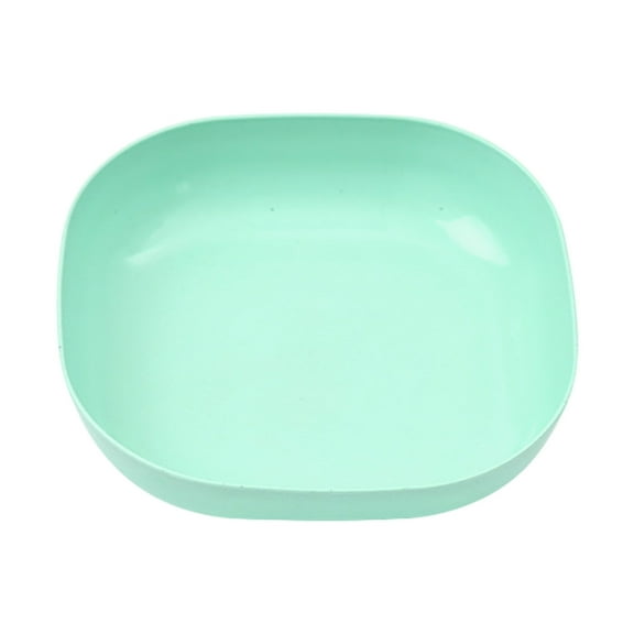 chaungfeng Square Cereal Bowl, Plastic Small Bowls for Kitchen, Shallow Serving Bowls for Soup Salad Oatmeal Snack Dessert Ice Cream, Sturdy and Durable (5.7"x5.7"x1.3")