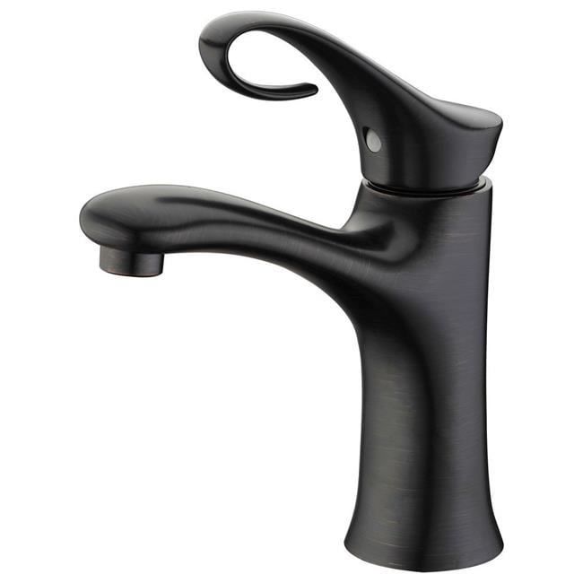 SingleLever Bathroom Faucet, Dark Brown Finished