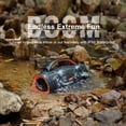 thumbnail image 3 of DOSS Extreme Boom Pro Altavoz Bluetooth con sonido estéreo de 100 W, graves ricos, IPX6 resistente al agua, tiempo de reproducción de 20 horas, banco de energía, luz de colores mezclados, altavoz port, 3 of 5