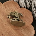 thumbnail image 3 of Mini Bronze Wing Dragon Statue Cute Decoration Home and Office Decoration, 3 of 5