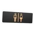 thumbnail image 3 of DOLITY Toilet Sign Display Male Female Bathroom Sign for Bathroom Public Place Bars Type A, 3 of 9