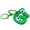 Green, variant on 67 Keychain Humorous Slang Number Keychain With Googly Eyes Novelty Meme Backpack Charm Gift Keyring(Red-2.5X2In)#4407