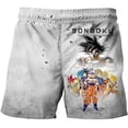 thumbnail image 2 of Nuevos pantalones cortos de playa para niños de Dragon Ball, pantalones cortos de ocio con estampado 3d de Seven Dragon Ball para niños, pantalones de natación, pantalones de playa 130 Gao Jinjia LED, 2 of 2