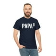 thumbnail image 5 of Papa To The 8th Power Shirt, Funny Pregnancy Announcement For Dad - ID: P8, 5 of 12