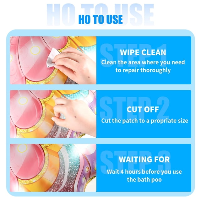 braveheart 20pack/lot Self-adhesive Laminator Sheets Wide Application Tear-resistant Fitment For Inflatable 1Set
