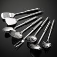thumbnail image 4 of 430 Stainless Steel Round Cooking Utensils Kitchen Spoon Fork Knife Long Rice Spoon Pot Spatula Stainless Steel Kitchenware, 4 of 5
