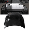 Compatible With 09-22 Nissan R35 GTR Facelift Style (17+) Front Hood Replacement Aluminum