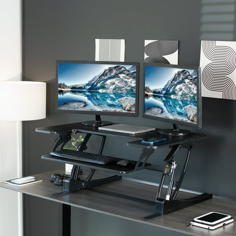 30 Single Top Standing Desk Converter – VIVO - desk solutions, screen  mounting, and more